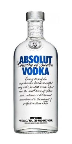 Absolut Vodka 0,7l 40% DRS