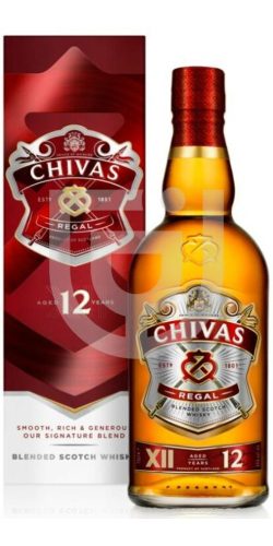 Chivas Regal 12 years old whisky 0,7l 40% díszdobozban