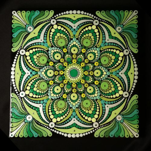 Green Nature Mandala