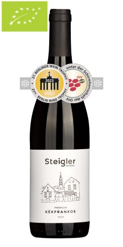 Steigler Prémium Kékfrankos 2020 (0,75l) BIO