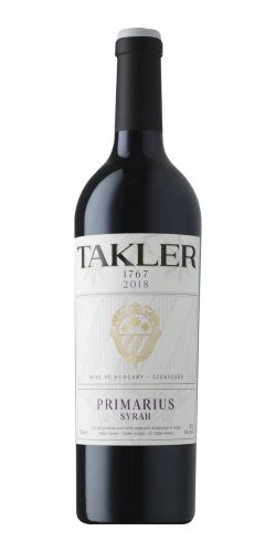 Takler Primarius Syrah 2018 (0,75l)