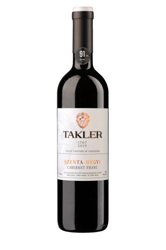 Takler Szenta-hegyi Cabernet Franc 2019 (0,75l)